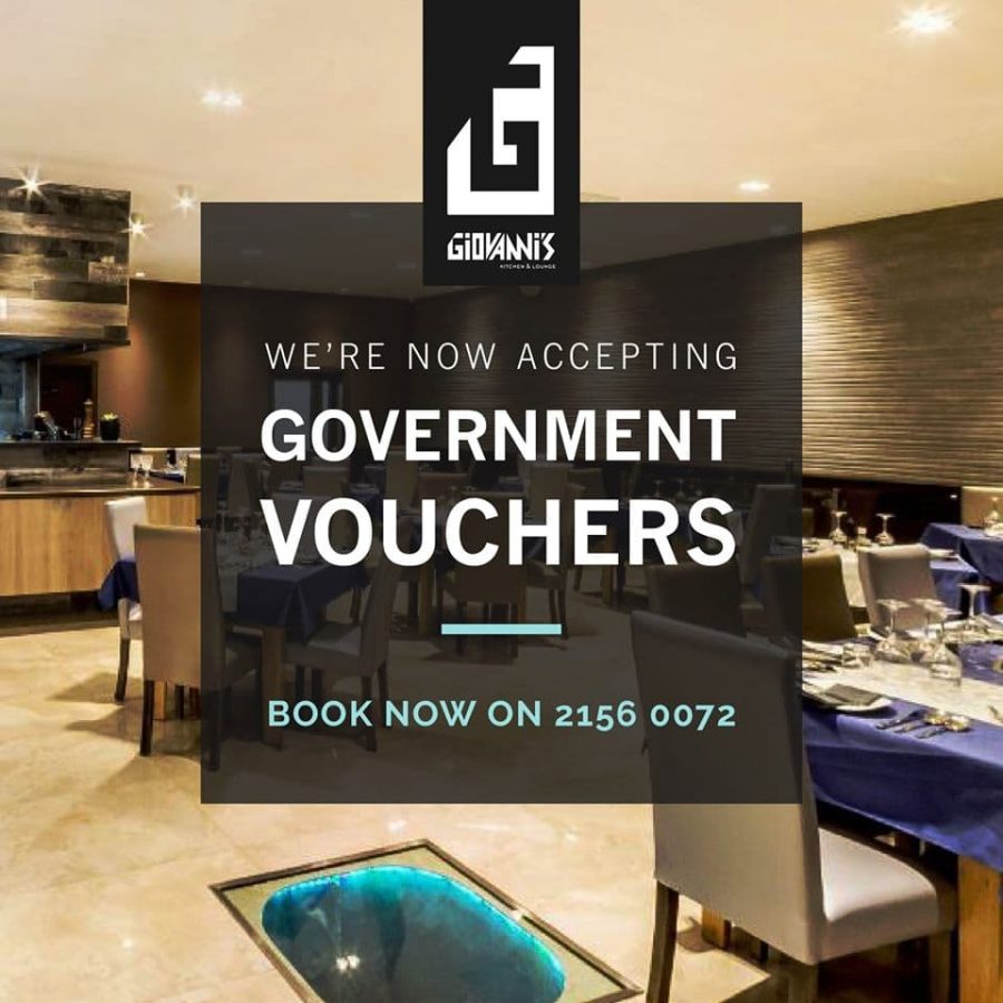 We are accepting Government Vouchers.